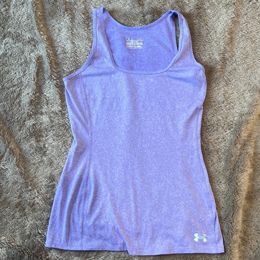 Under Armour fitted coupe heat gear tank top